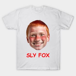 SLY FOX (Red Text) T-Shirt